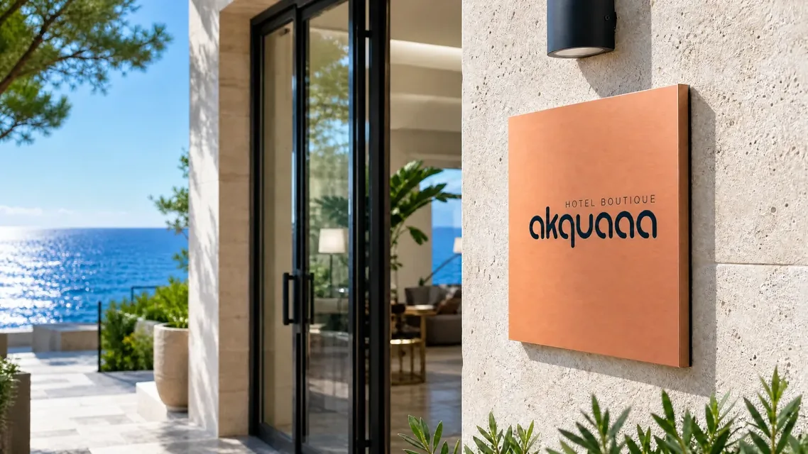 Proyecto de branding de Akquaaa por Blackstone
