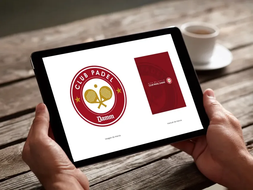 Proyecto de branding de Club Pádel Damm por Blackstone