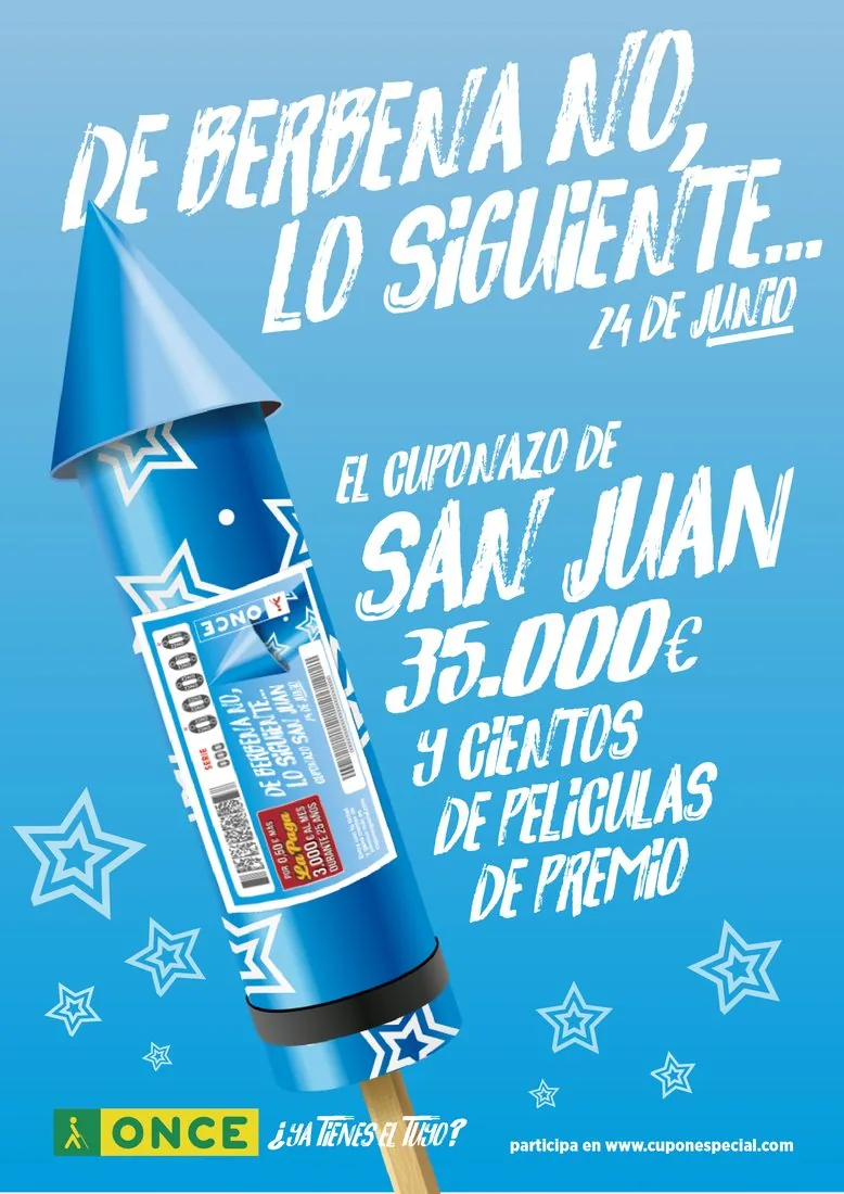 Gráfica publicitaria ONCE — Blackstone Creative