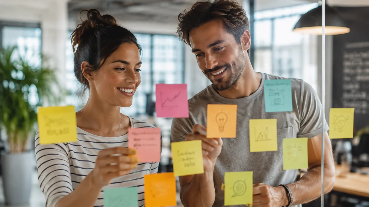 Sesión de estrategia de marca para startup por Blackstone