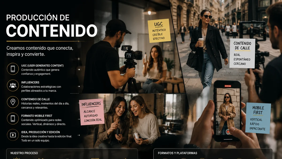 Producción de contenido digital por Blackstone