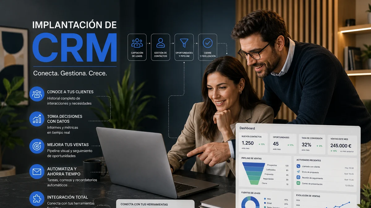 Implantación de CRM con GHL por Blackstone