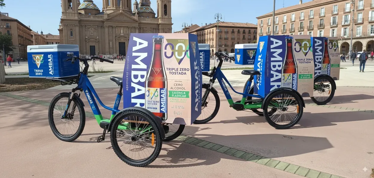 Campaña de street marketing de Ambar por Blackstone